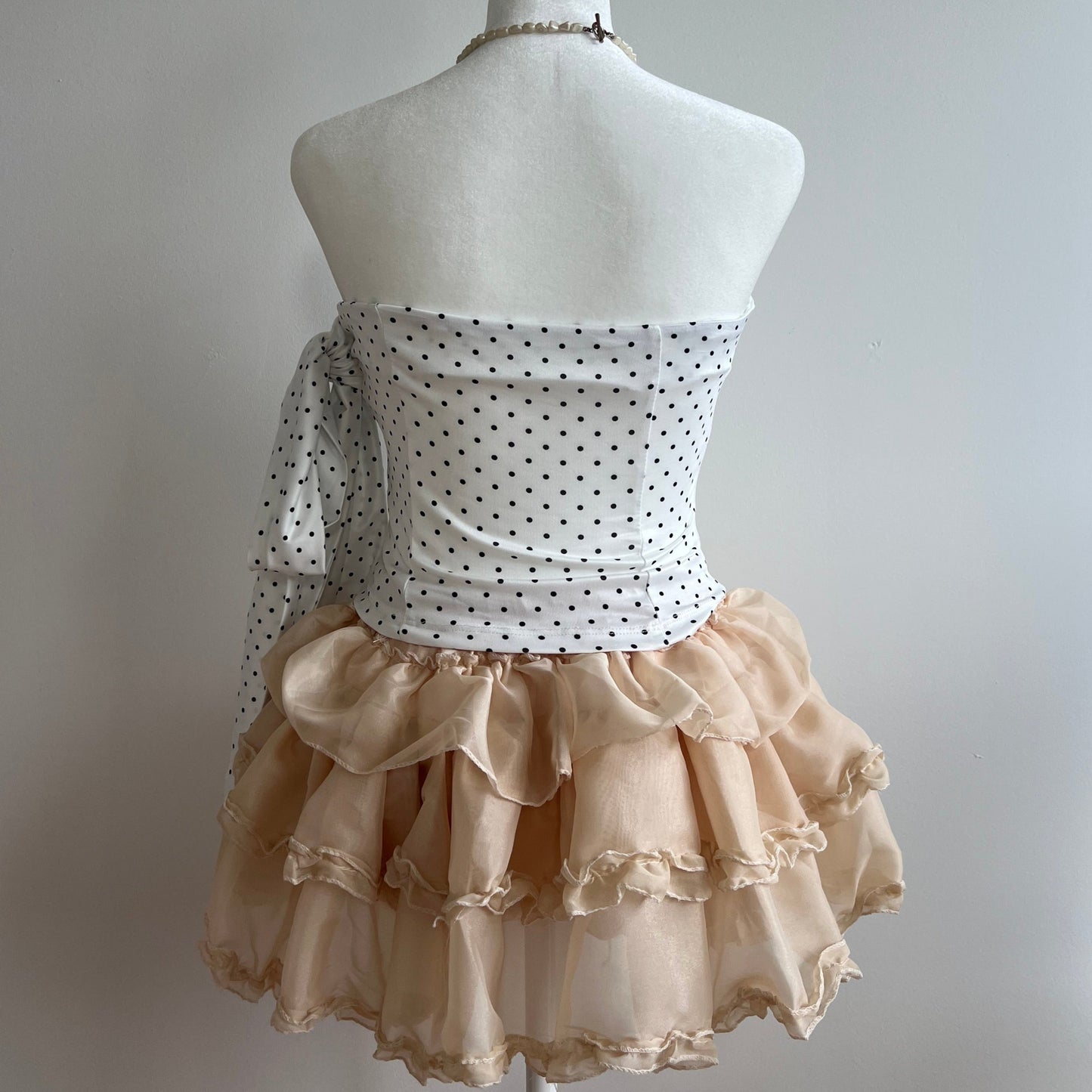 Rosie Gold Ruffle Skirt