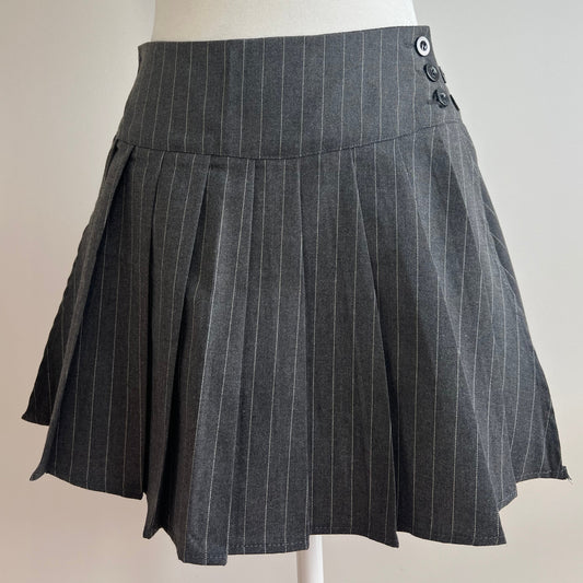 Siren Gray Office Skirt