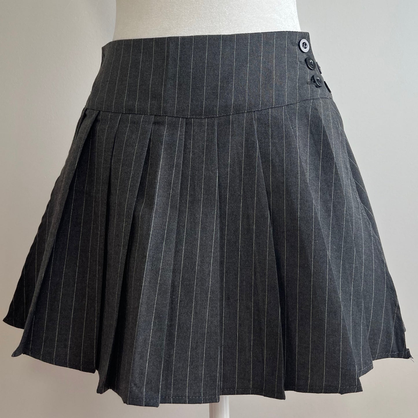 Siren Gray Office Skirt