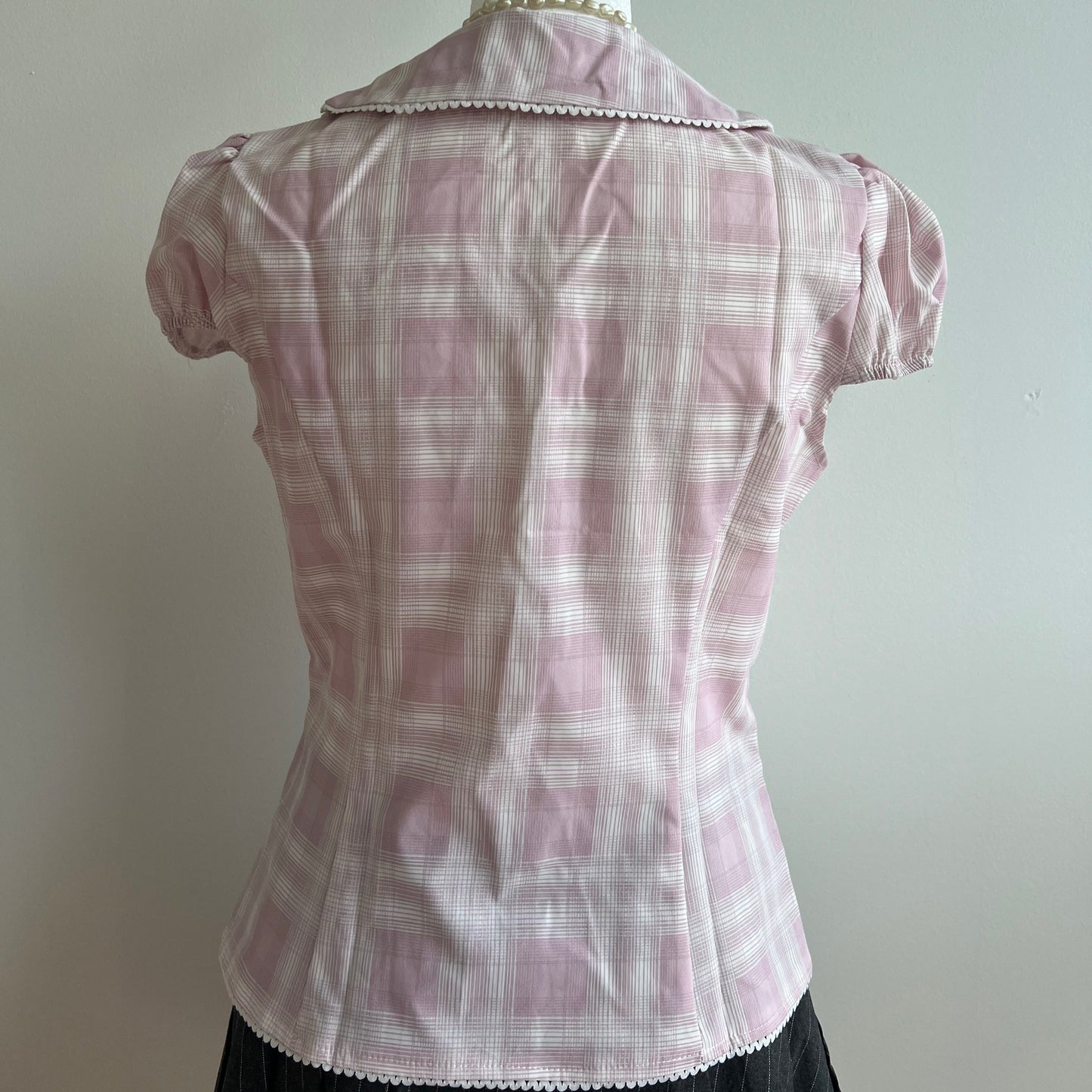 Doll Pink 'Lace' Blouse