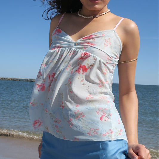 Hyacinth Blue Cami Top