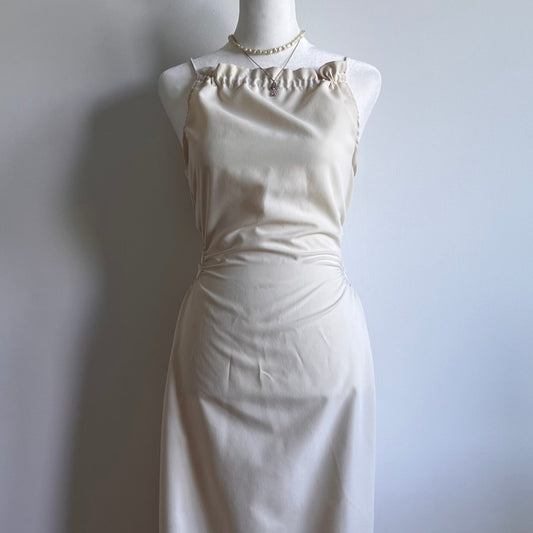 Chu Beige Maxi Dress