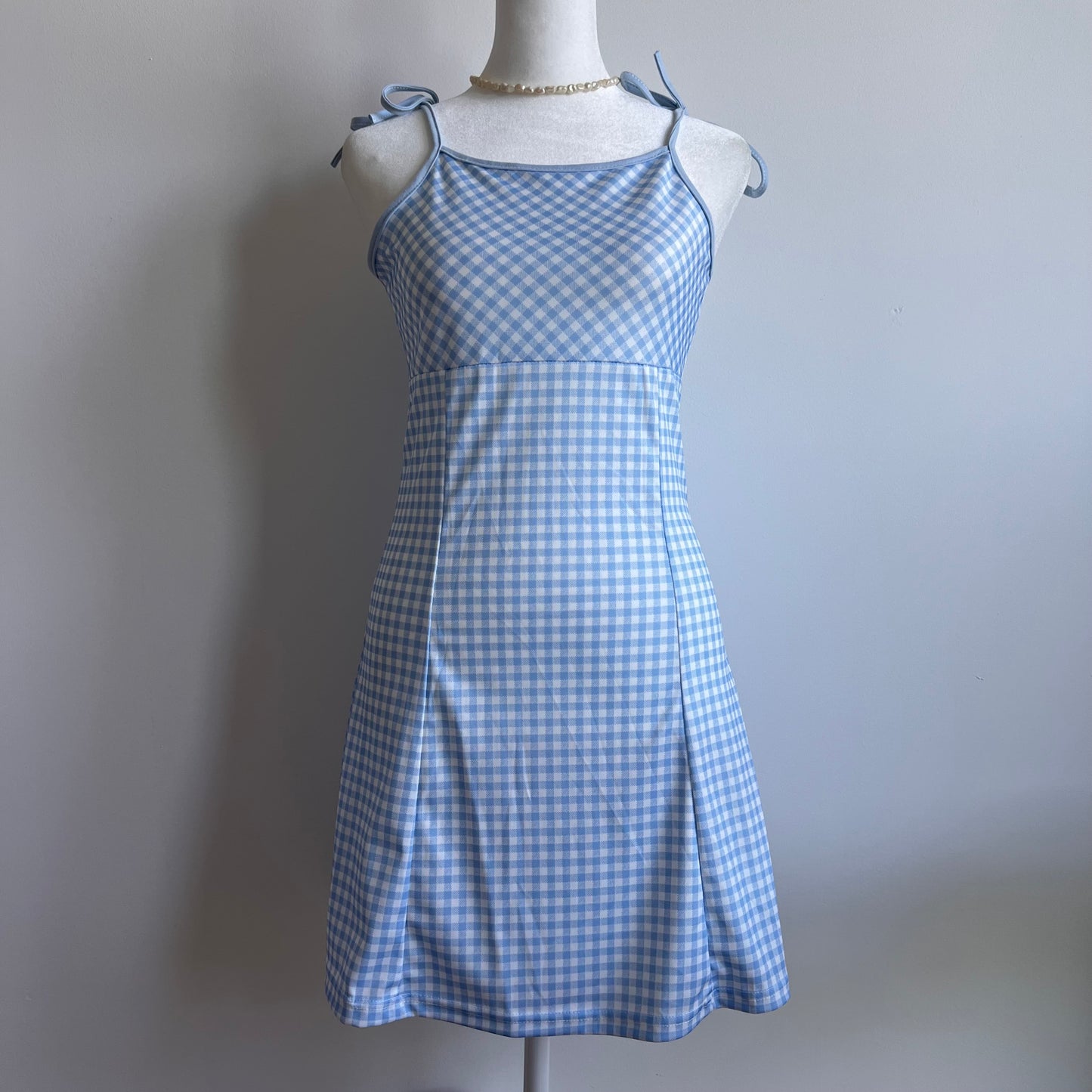 Handkerchief Blue Dress