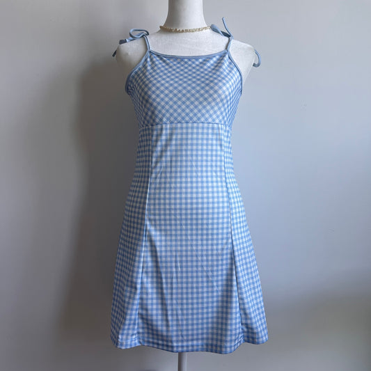 Handkerchief Blue Dress