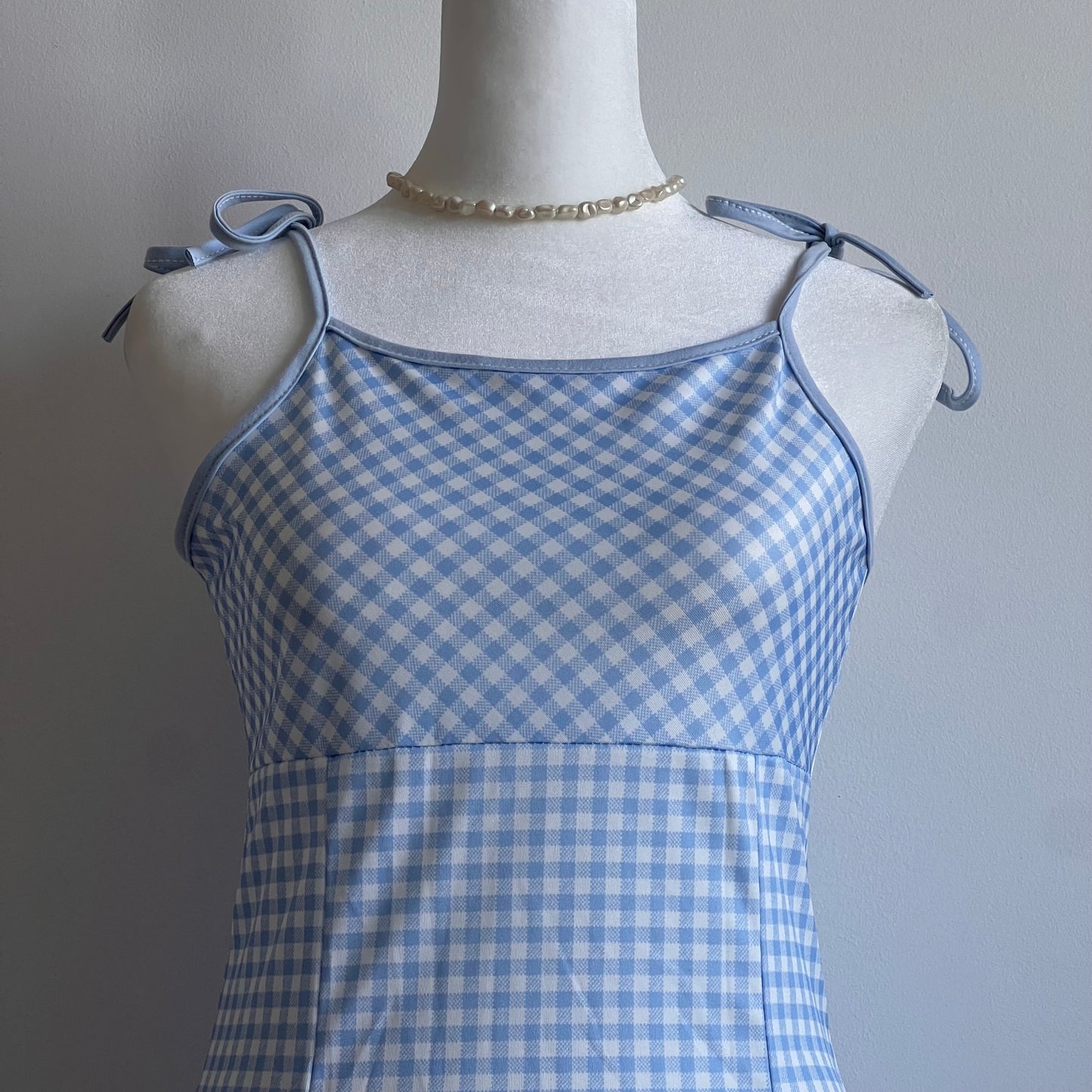 Handkerchief Blue Dress