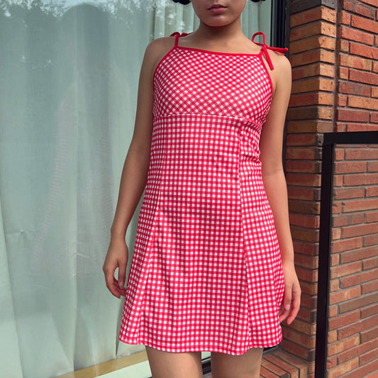 Handkerchief Red Dress