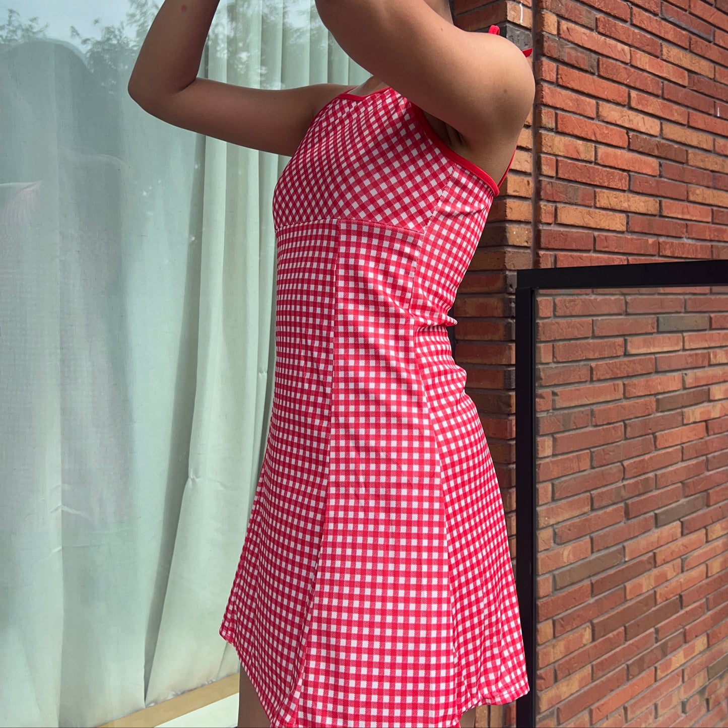 Handkerchief Red Dress