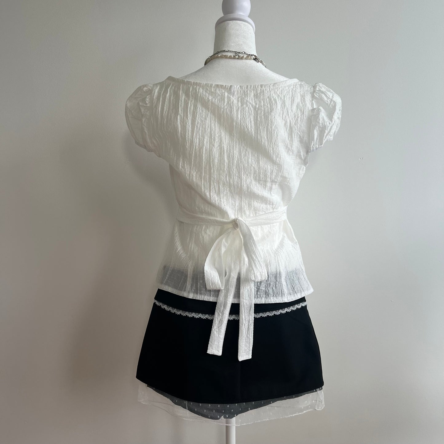 Lisa Black Lace Skirt