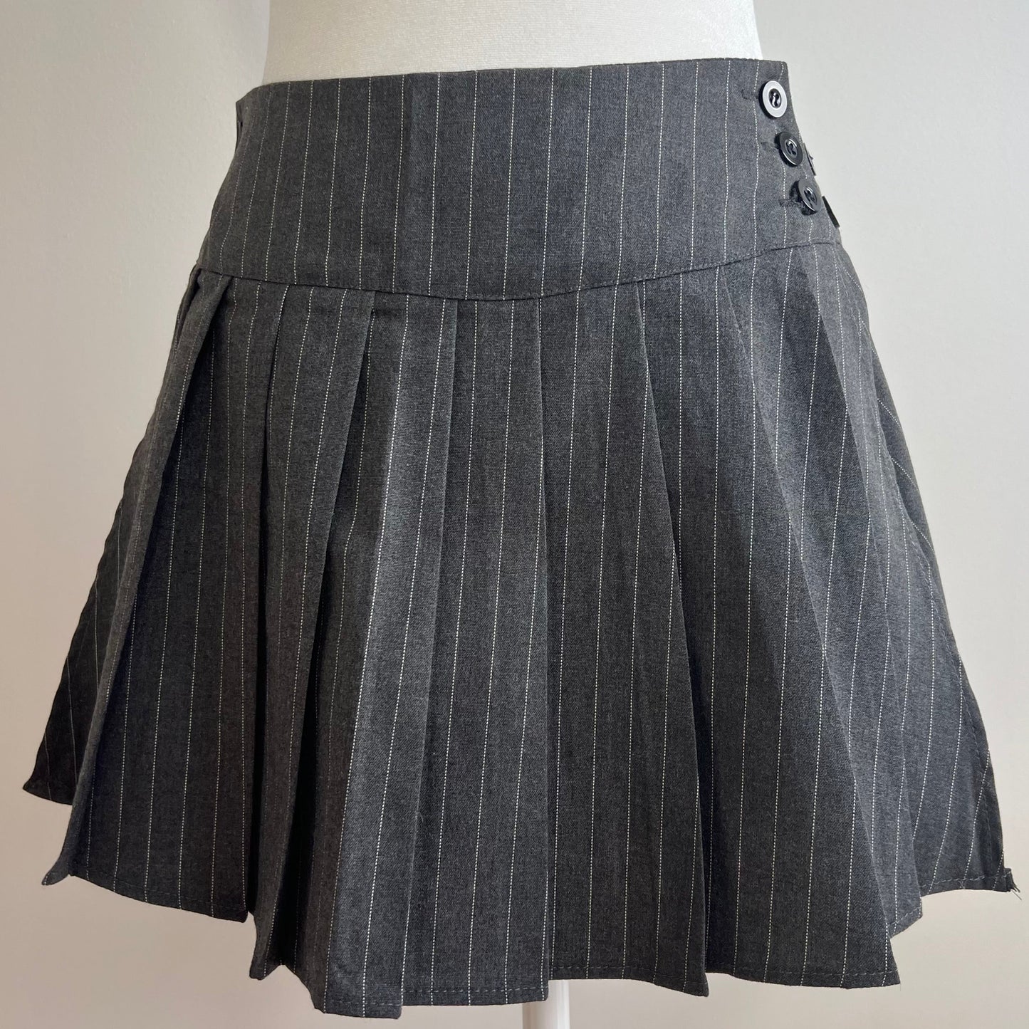 Siren Gray Office Skirt