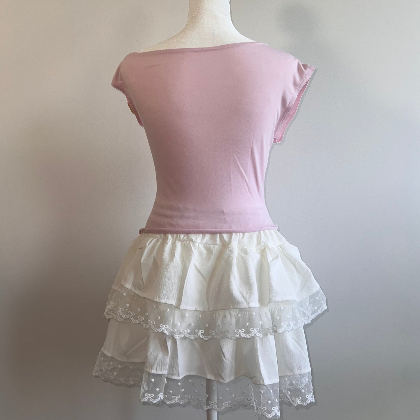 Summer Pink Flower Top