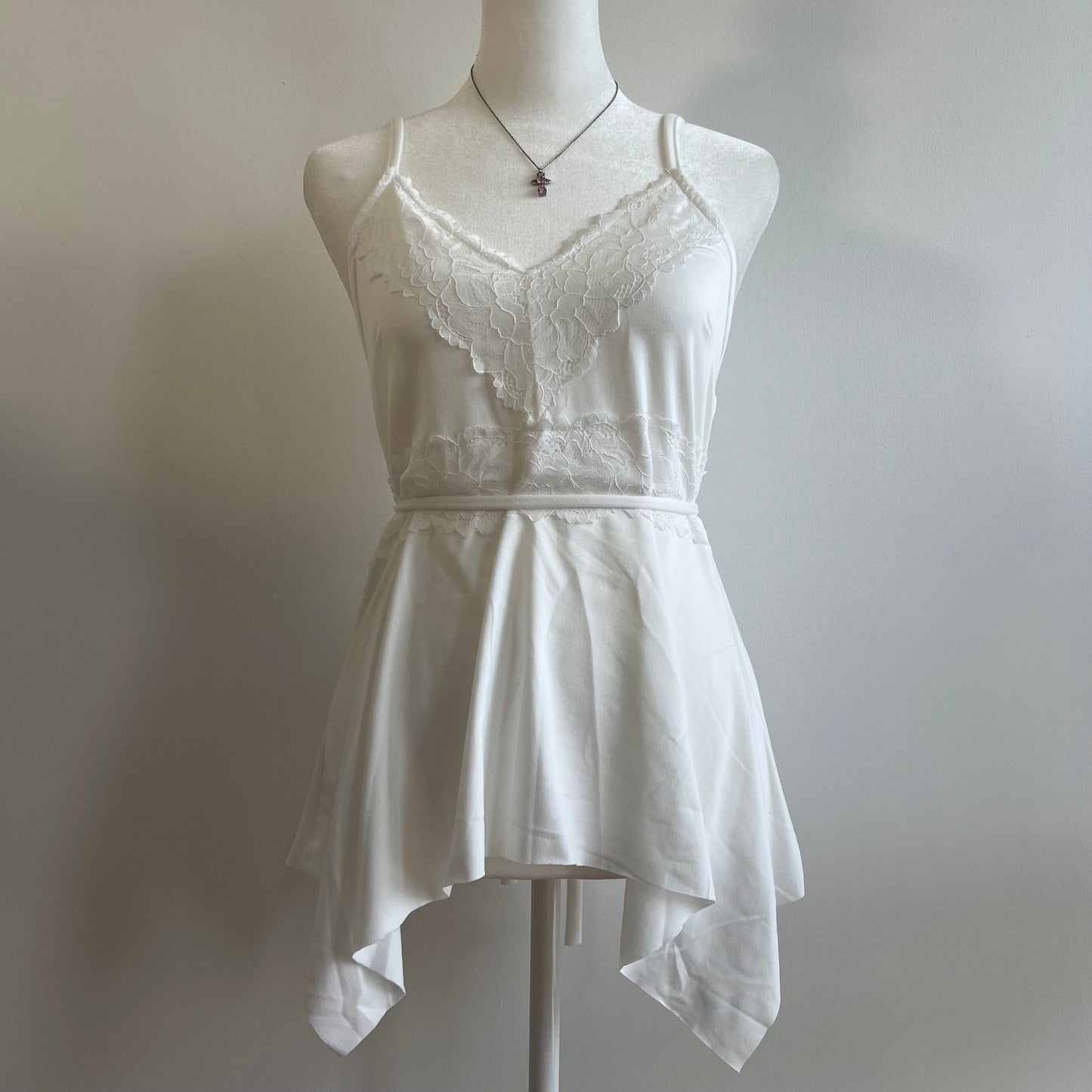 Princess White Lace Top