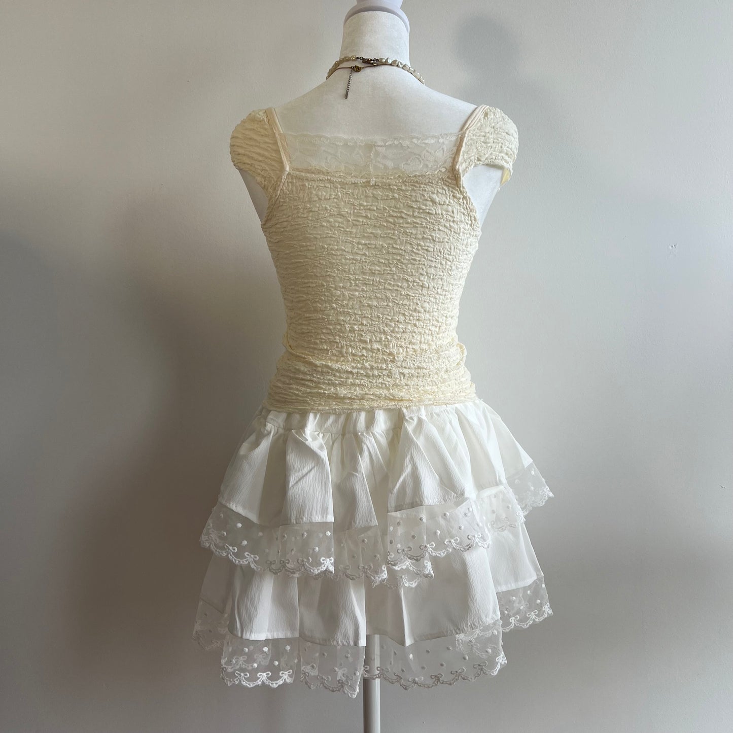 Princess Yellow Lace Top