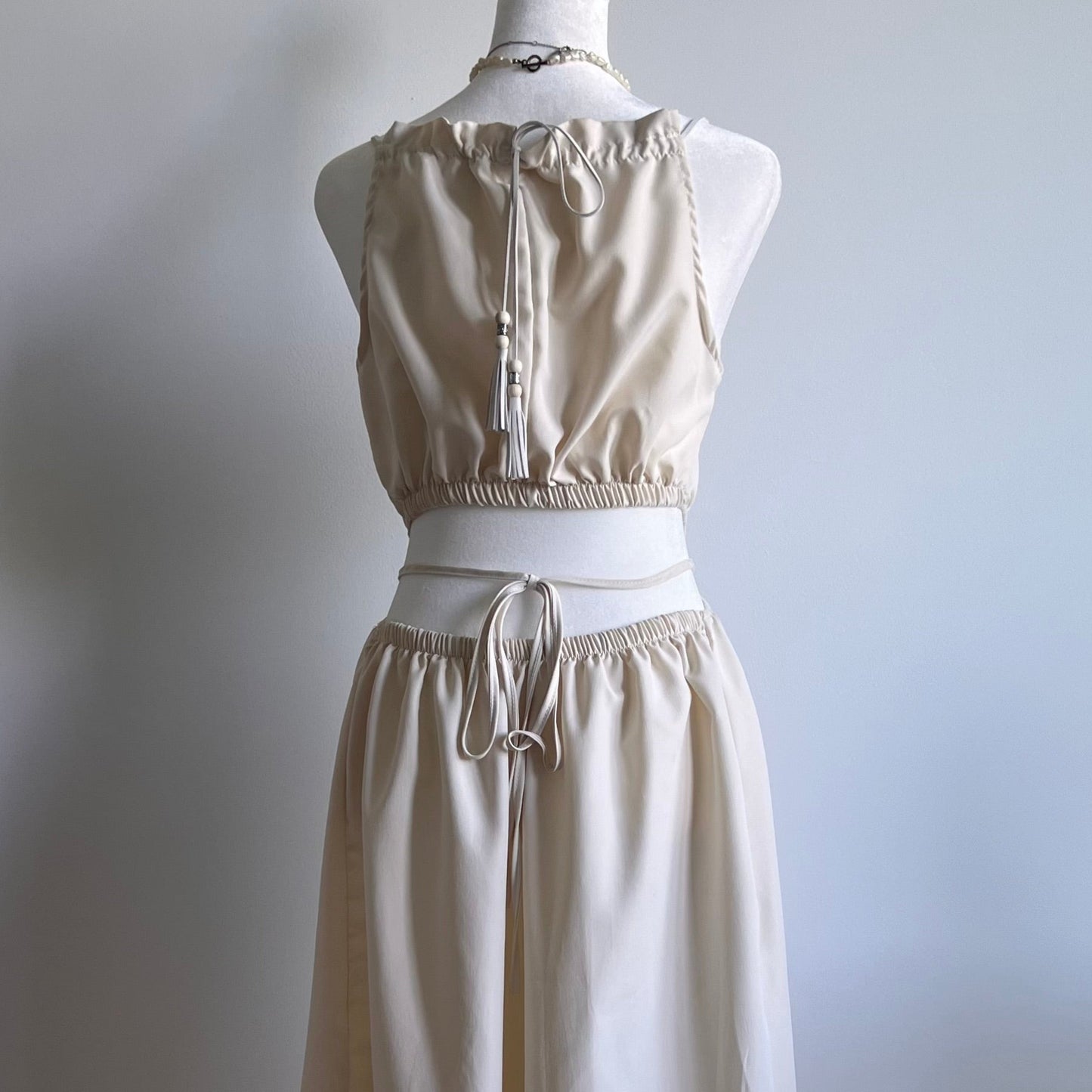 Chu Beige Maxi Dress