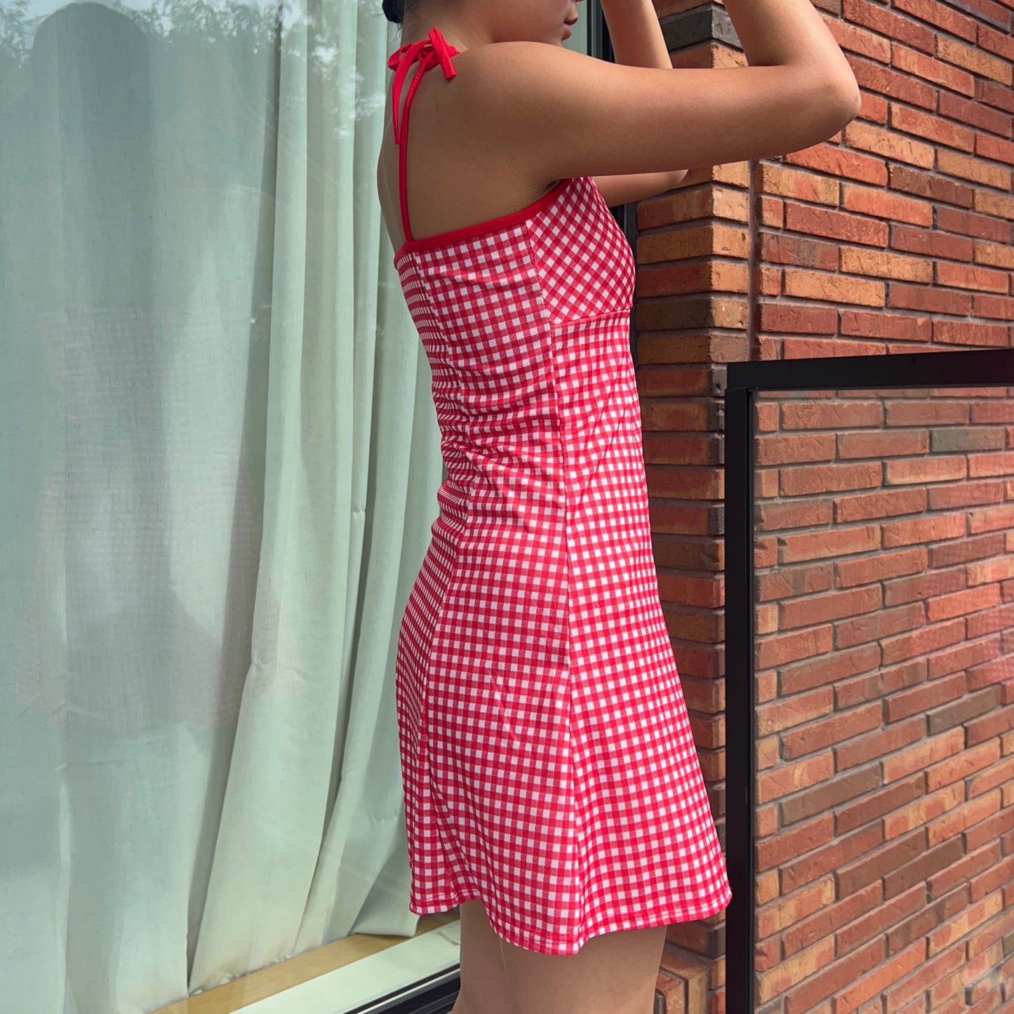 Handkerchief Red Dress