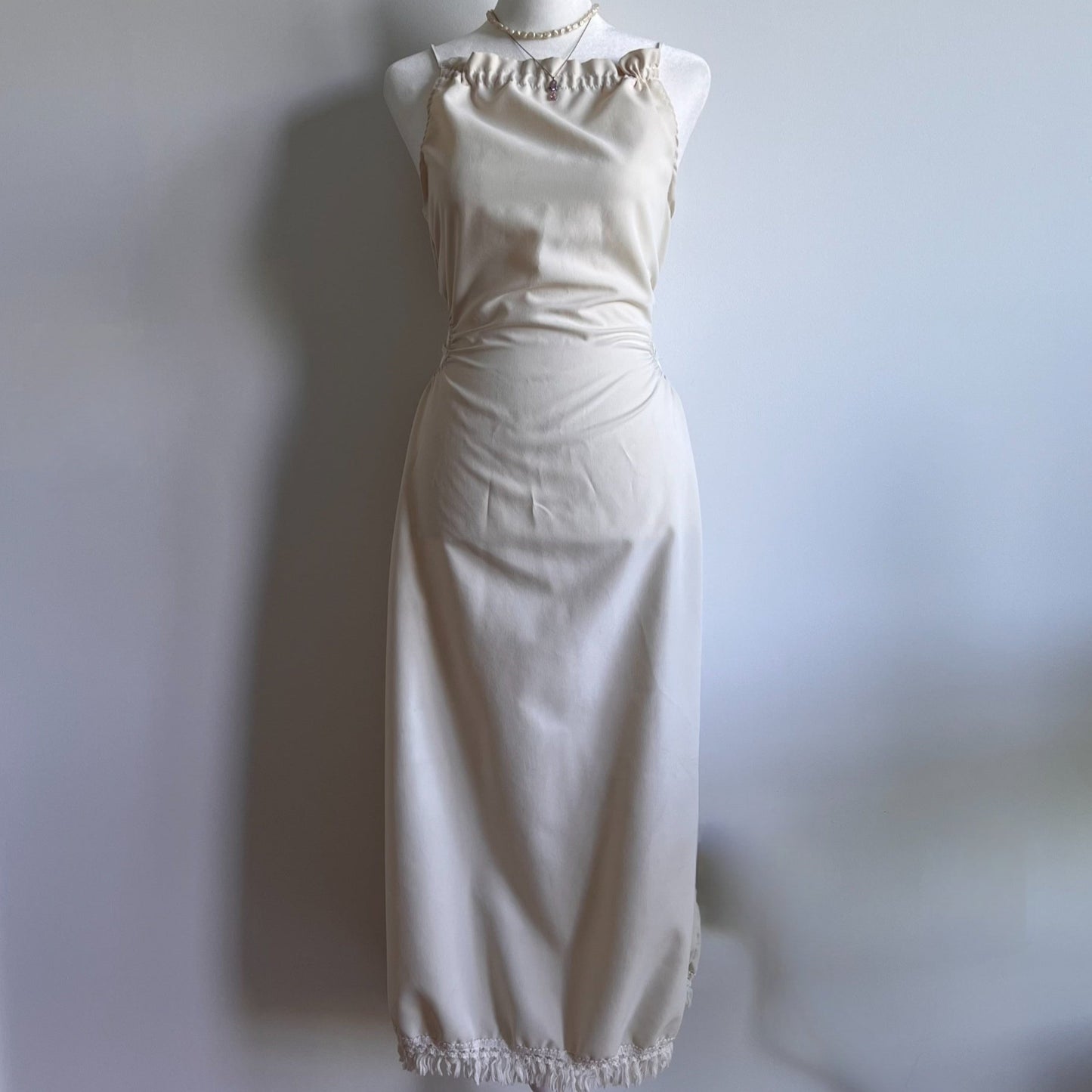 Chu Beige Maxi Dress